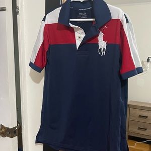 Ralph Lauren- Performance Jersey Polo shirt. Size 8, in great condition.